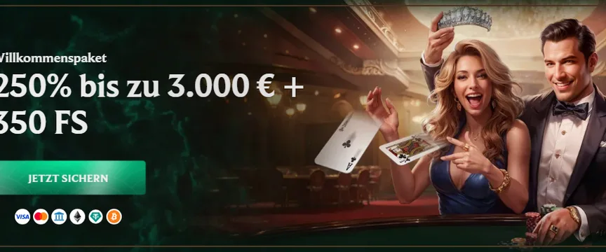 CrownPlay — 250% hasta 3.000 € + 350 giros gratis